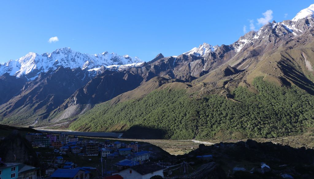 langtang trek amazing view