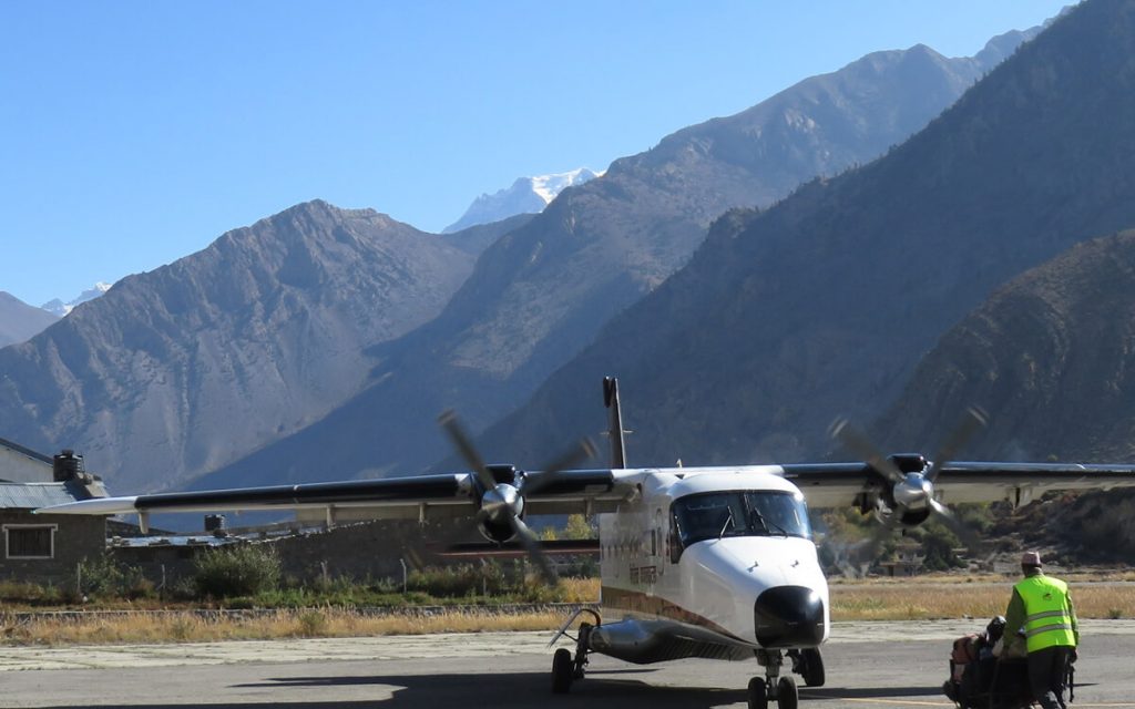 Jomsom flights in Nepal