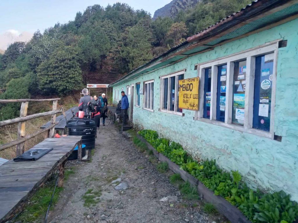 Tiny Building - Langtang Gosaikunda Trekking