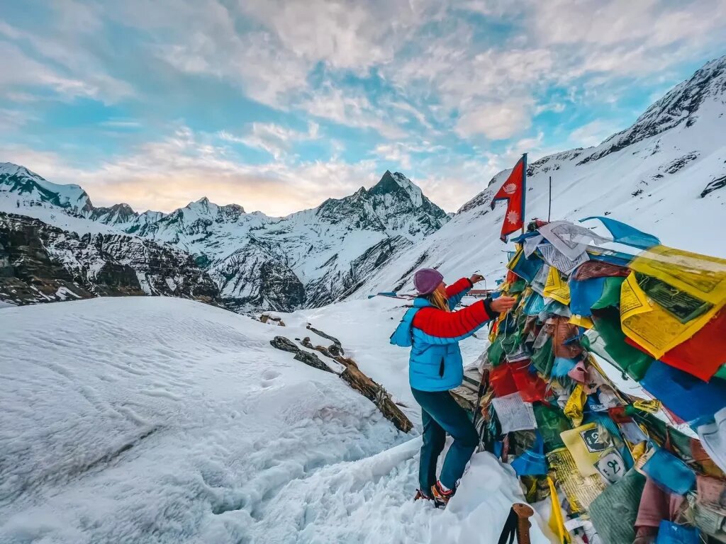 Trekking to Annapurna Base Camp