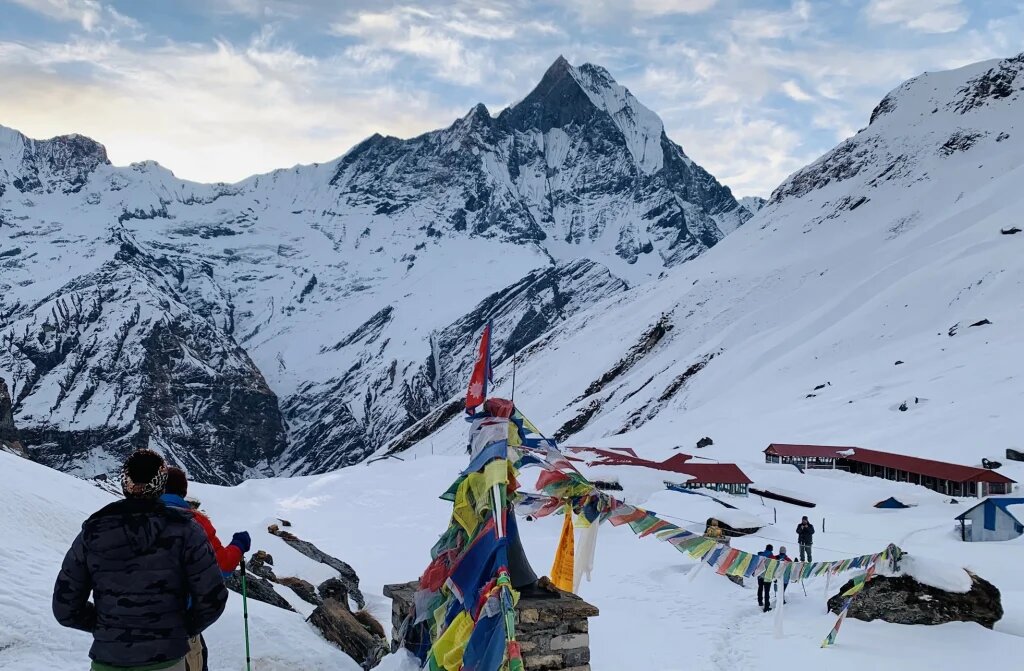 Heading to the Annapurna Base Camp