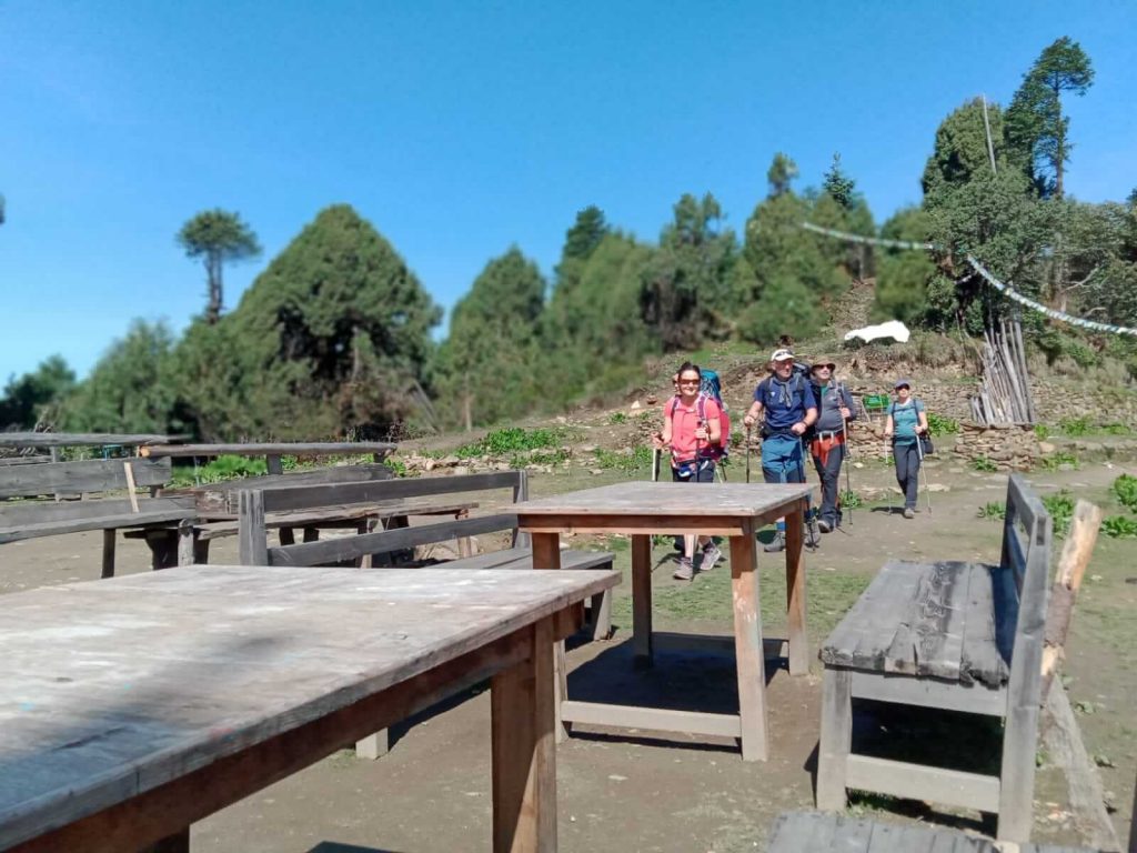 Trekkers during the Langtang Gosaikunda Trekking