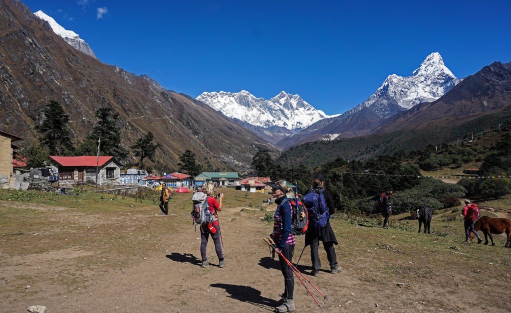Everest Base Camp Trek in October, Tengbuche