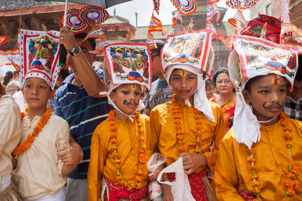 Festivals in Nepal - Gai Jatra