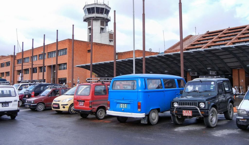 International and first airport in Nepal