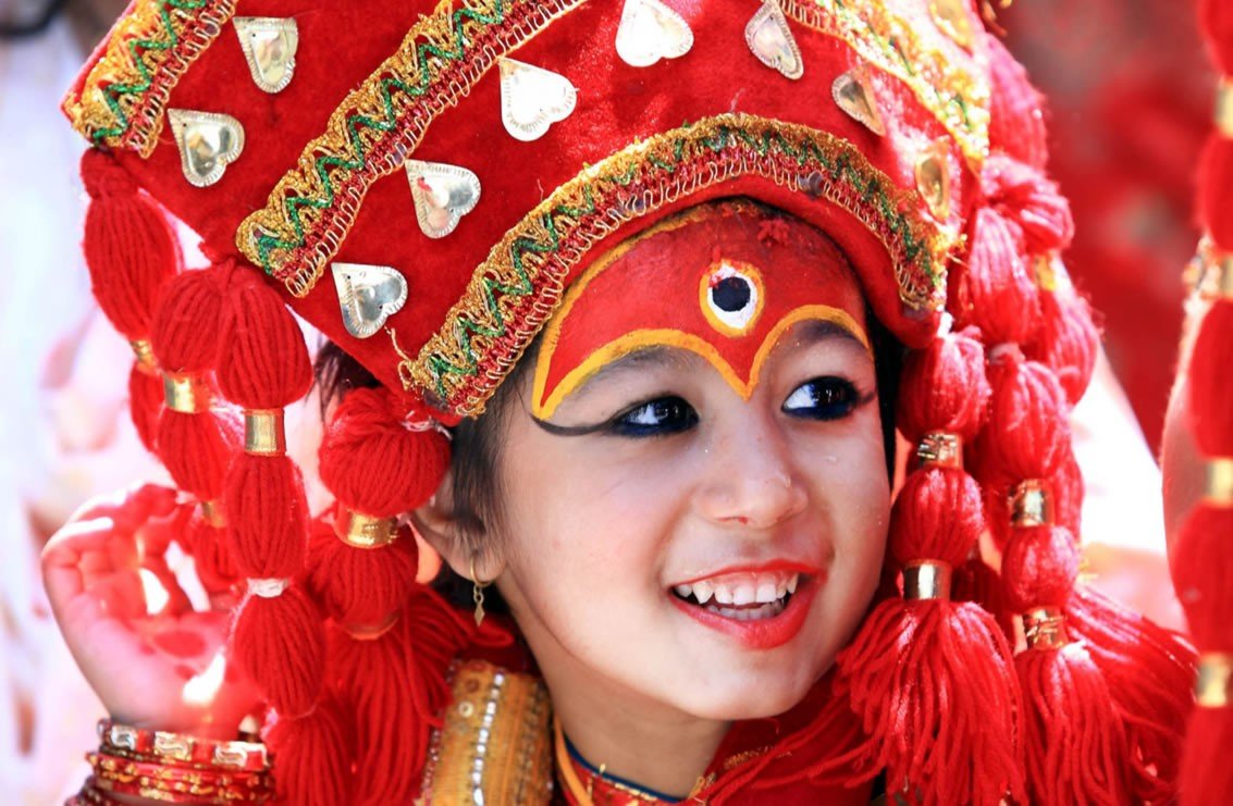 Nepal has a living Goddess