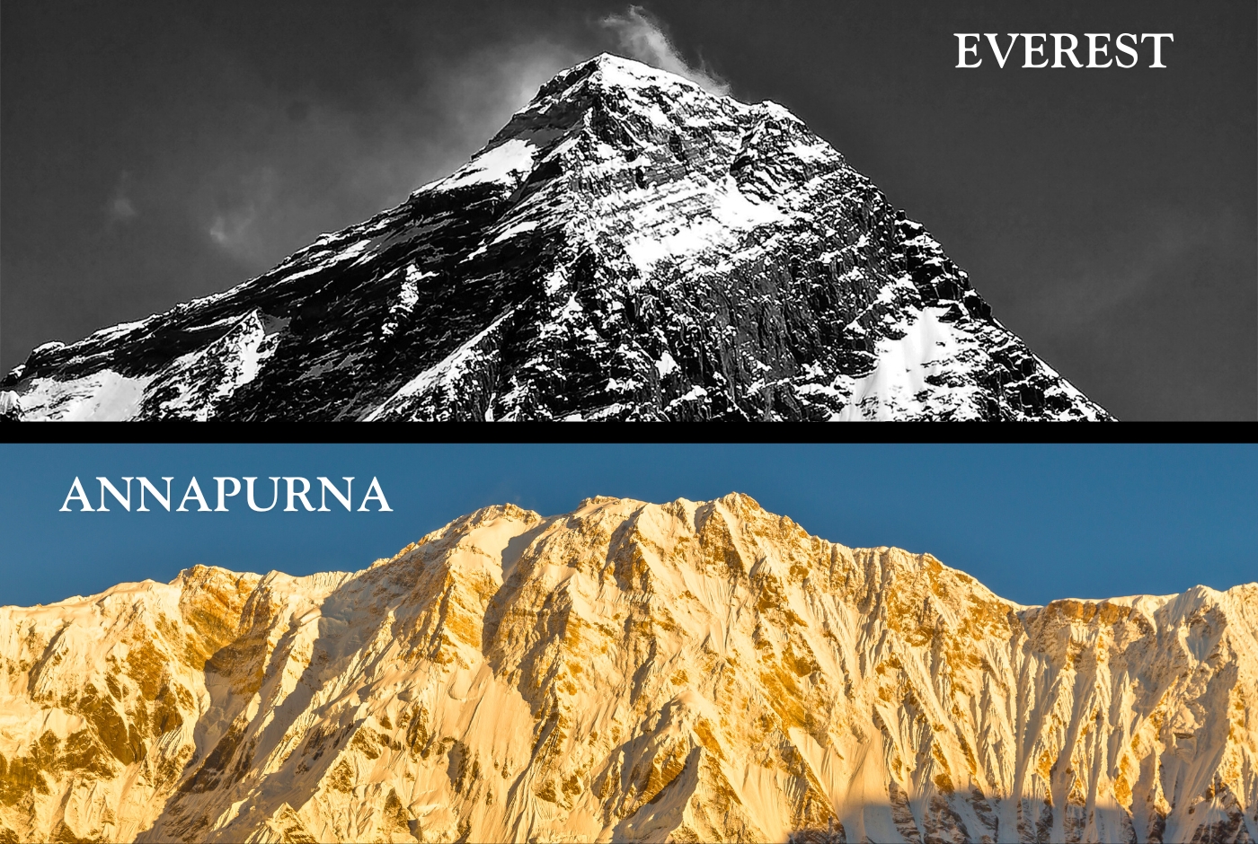 Everest vs Annapurna Base Camp trek
