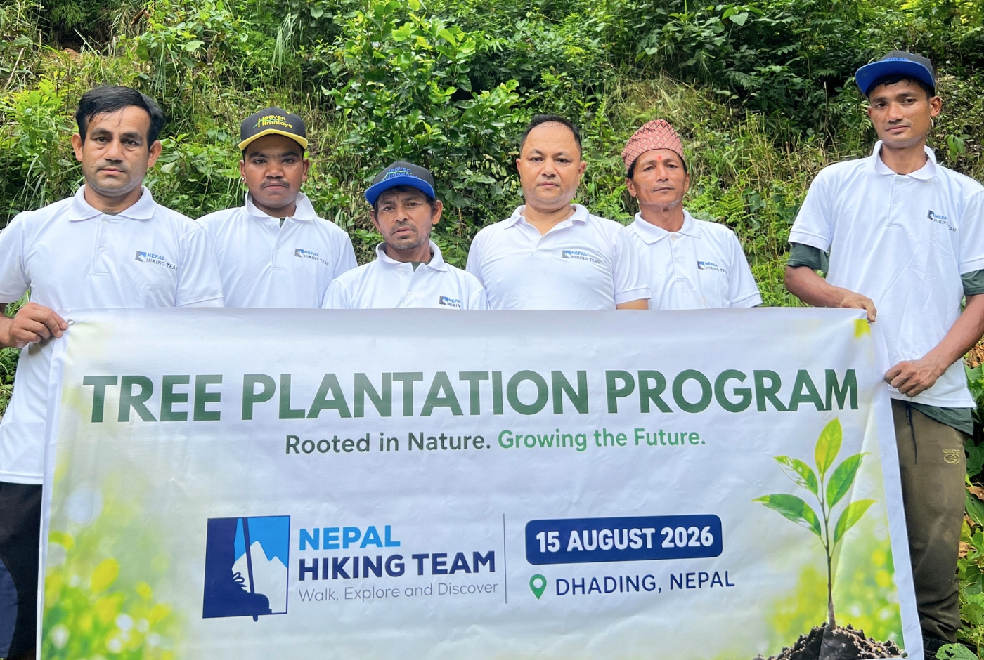 Tree Plantation By Nepal Hiking Team 2026