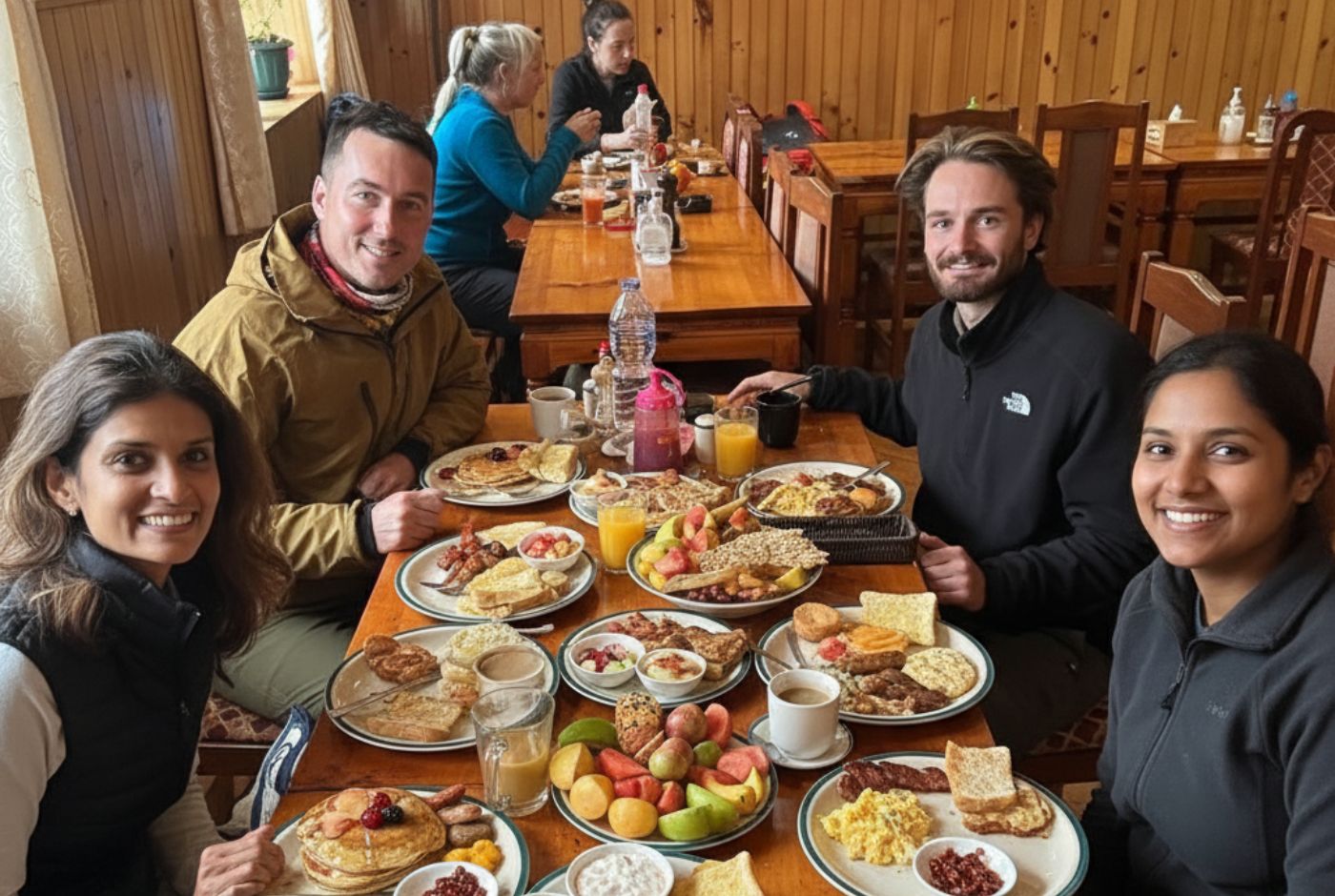 Dining In Annapurna Base Camp Trek