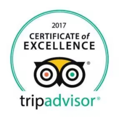 Nepal Hiking Team certificate of excellenece 2017 from TripAdvisor