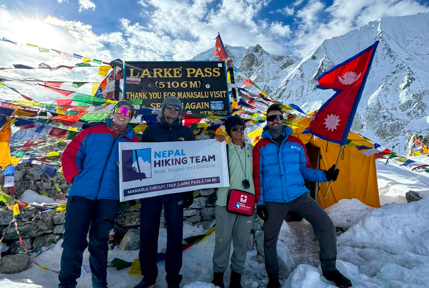 Manaslu Circuit Trek   Larke La Pass With Nepal Hiking Team