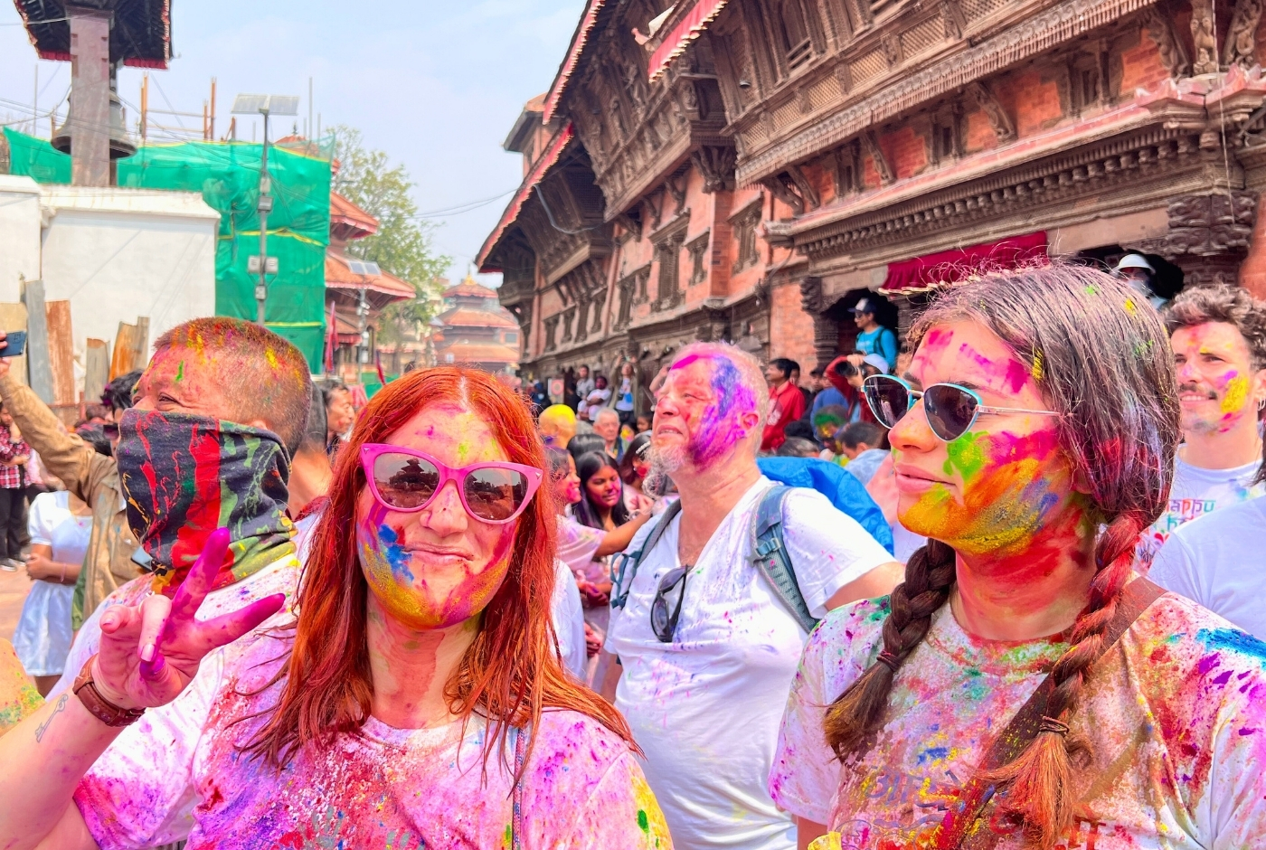 What shouldn't I do when playing Holi