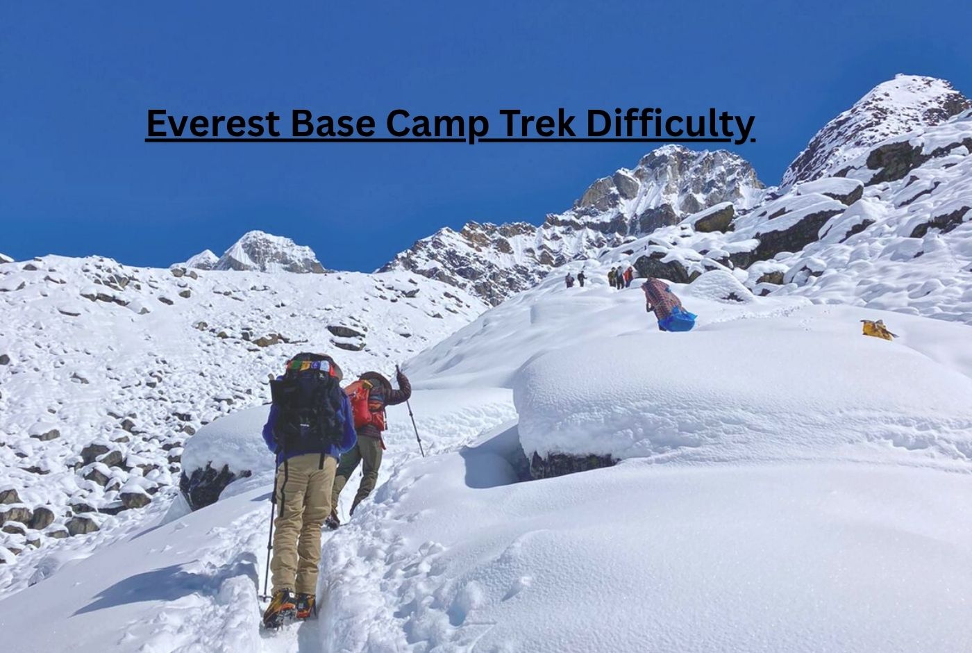 Everest Base Camp Trek Difficulty