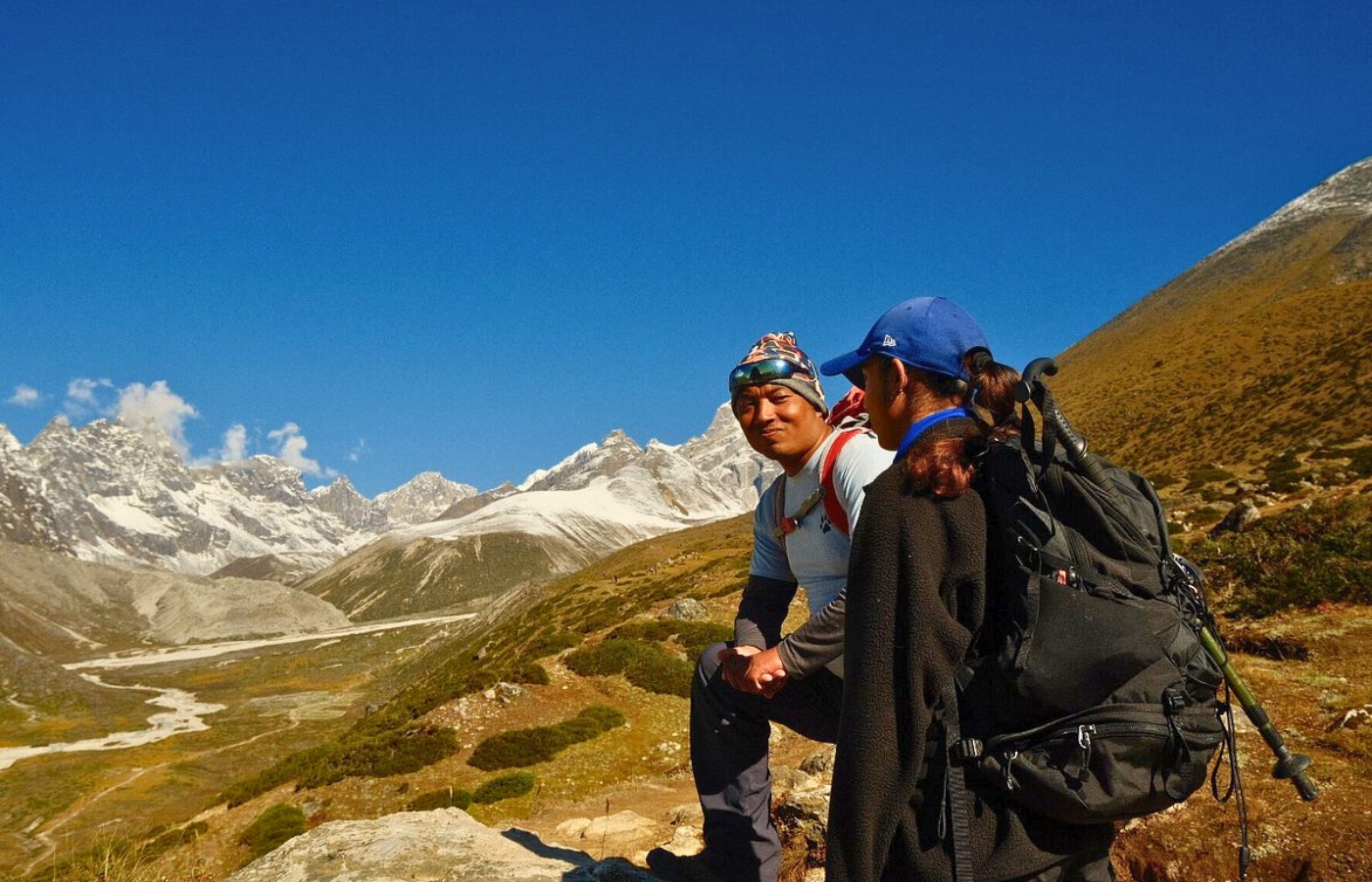 Stephaine Group for customized EBC trek with three passes