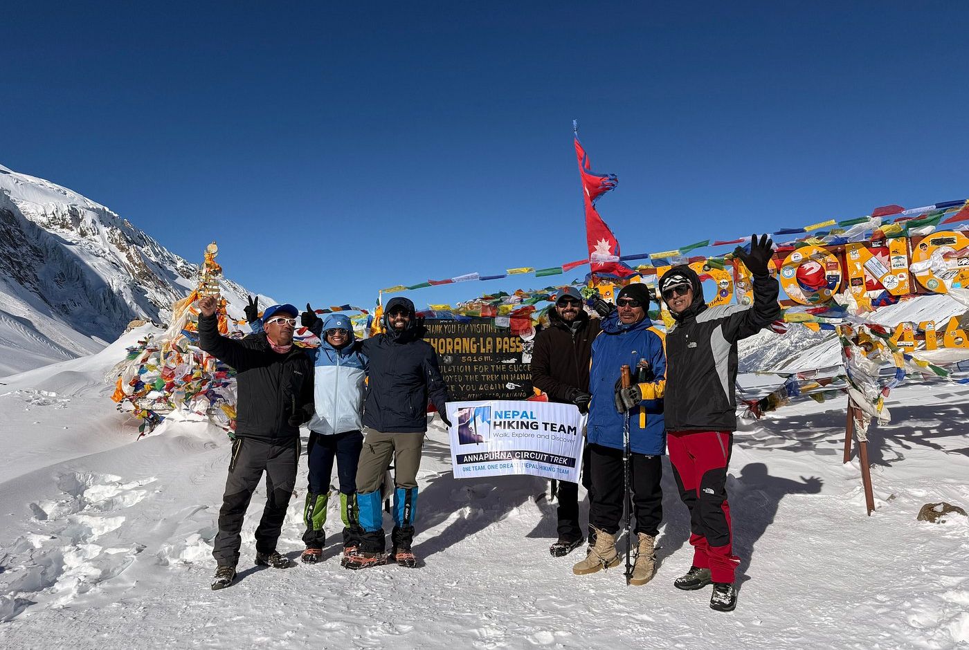 Nepal Hiking Team guided group trekking Annapurna Circuit with proper pacing and acclimatization strategy