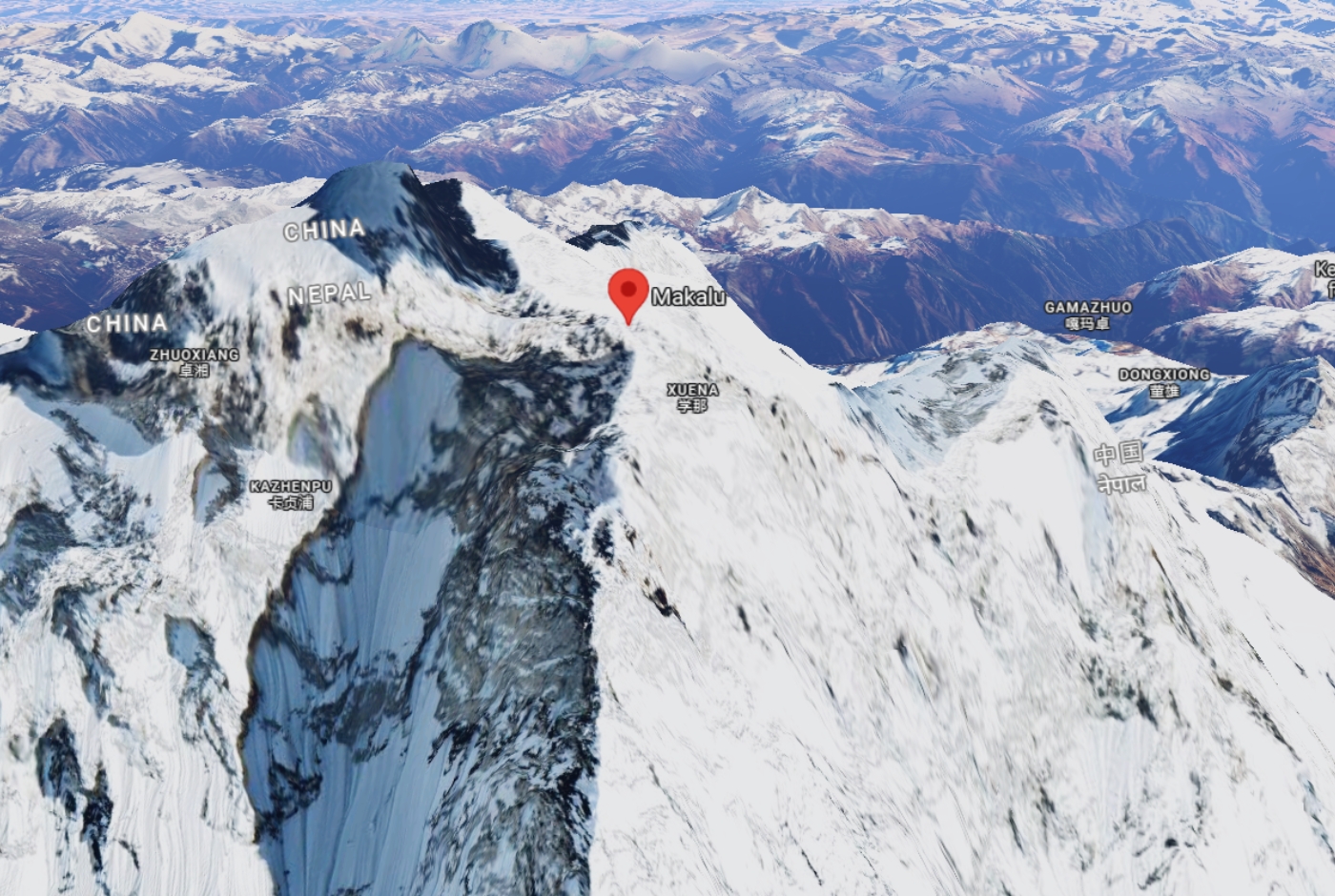 Where Is Mount Makalu