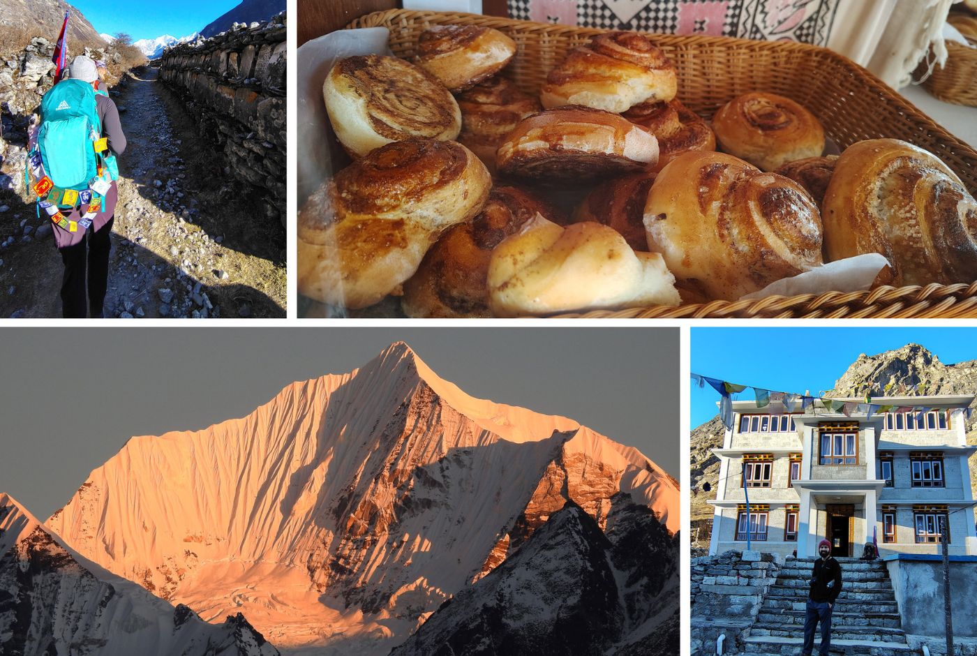 Langtang Valley Trekking collage