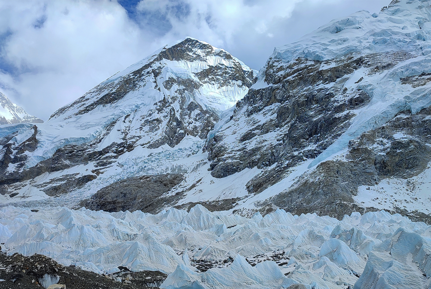 Ever Shifting Ice   Khumbu Glacier