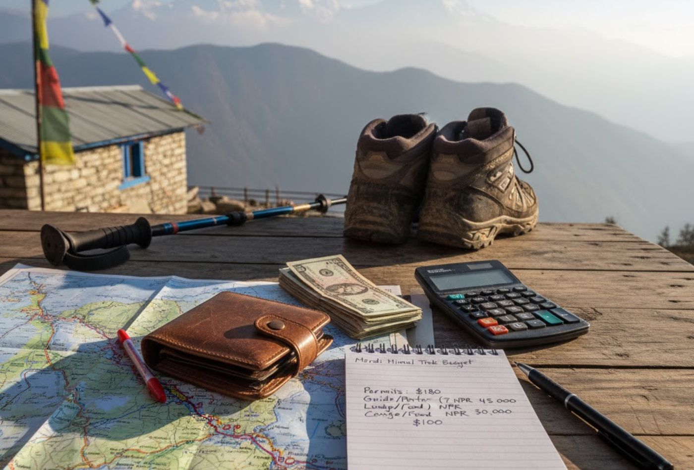 Money during mardi himal trek