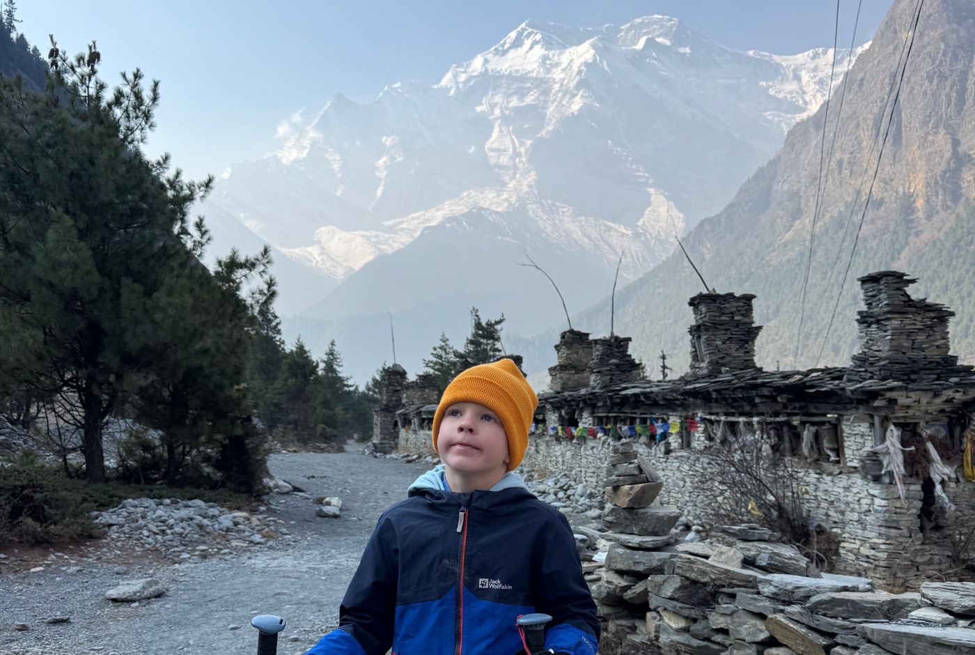 The boy who holds the record for trekking to Everest Base Camp and Annapurna Circuit in one year