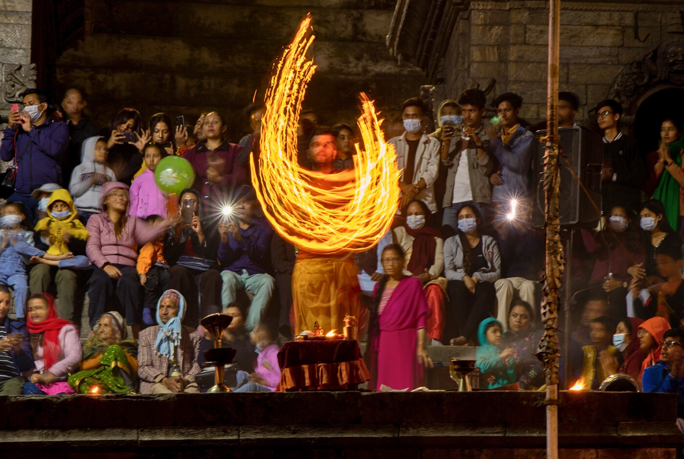 Pashupathinath Night Time Aarati