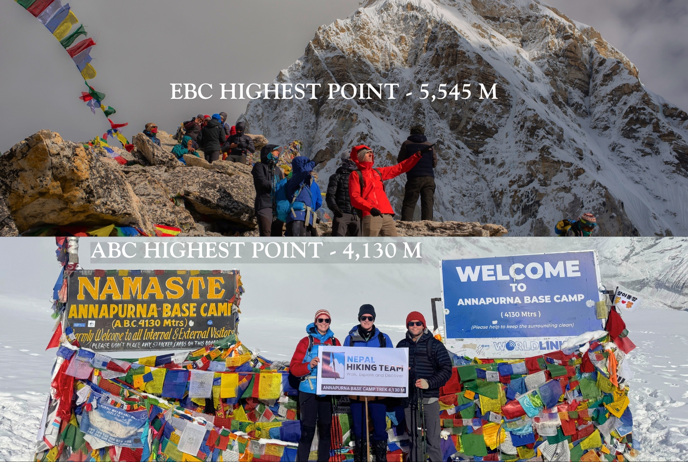 Everest vs Annapurna Base Camp trek