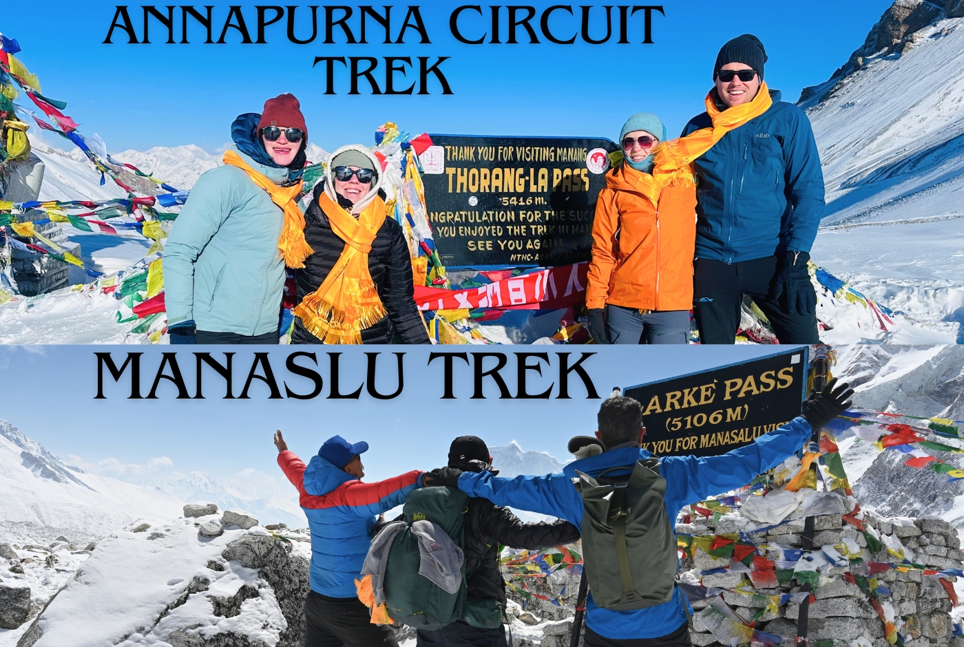 Mnaslu Ciruuit trek vs annapurna circuit trek which one is better