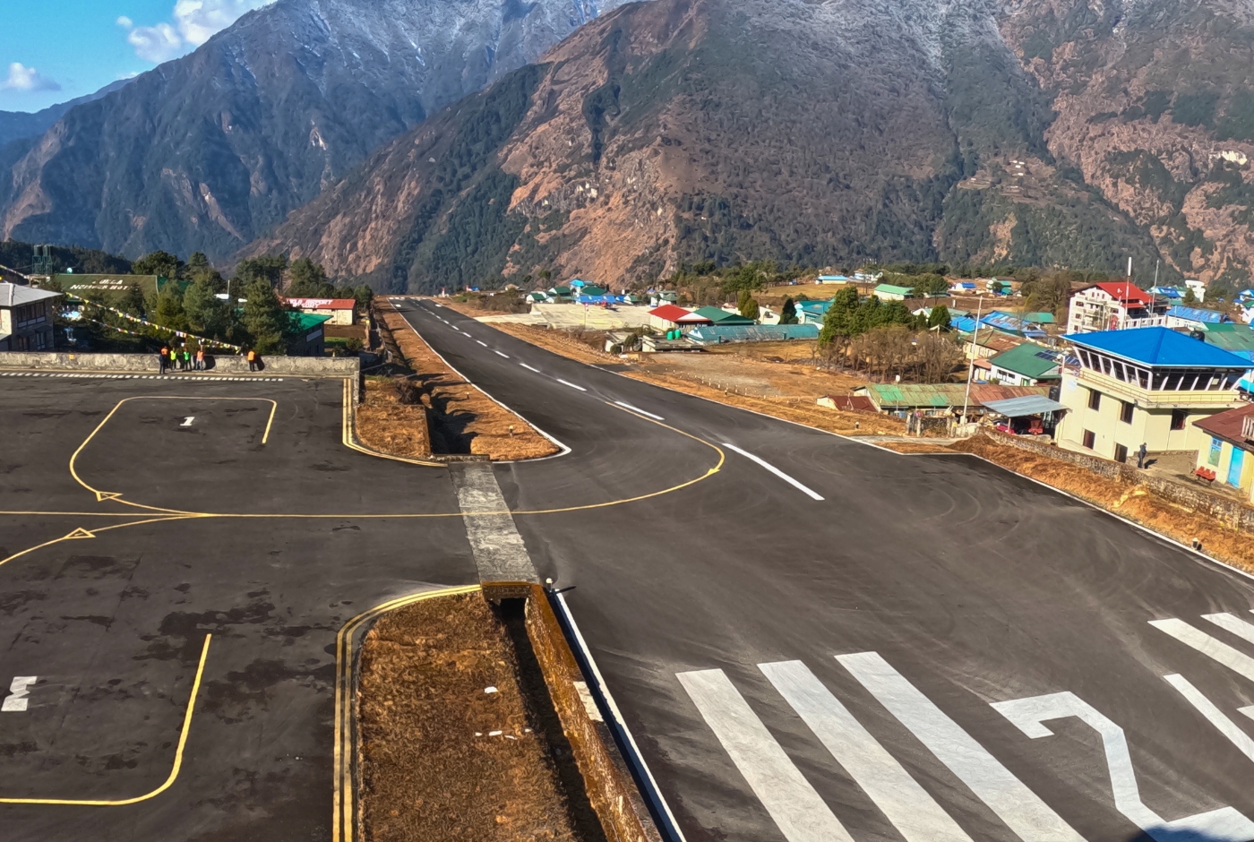 Lukla Airport Entry gate to Sagarmatha National Park