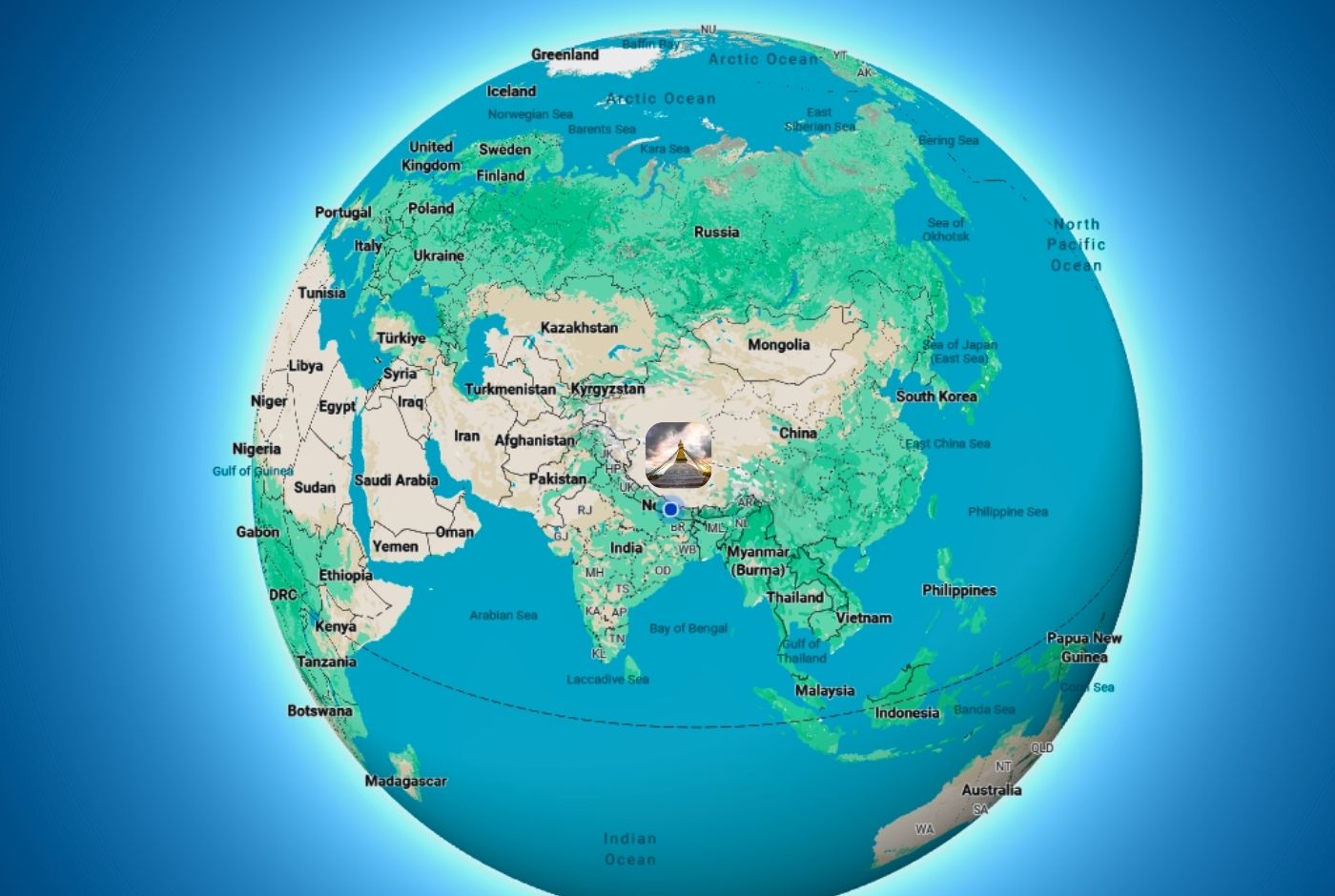 Nepal Map
