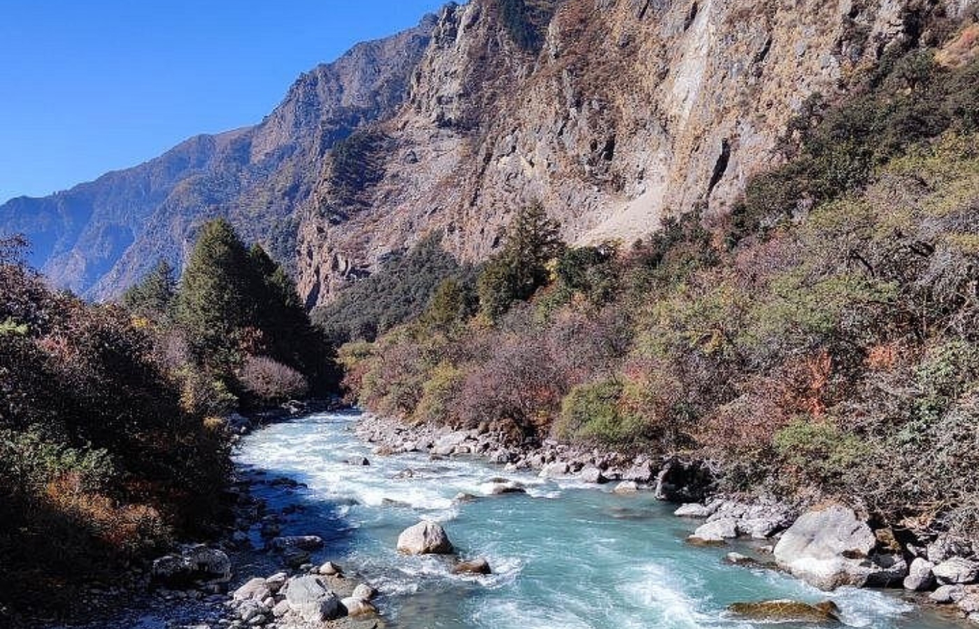 November to December Langtang valley trek