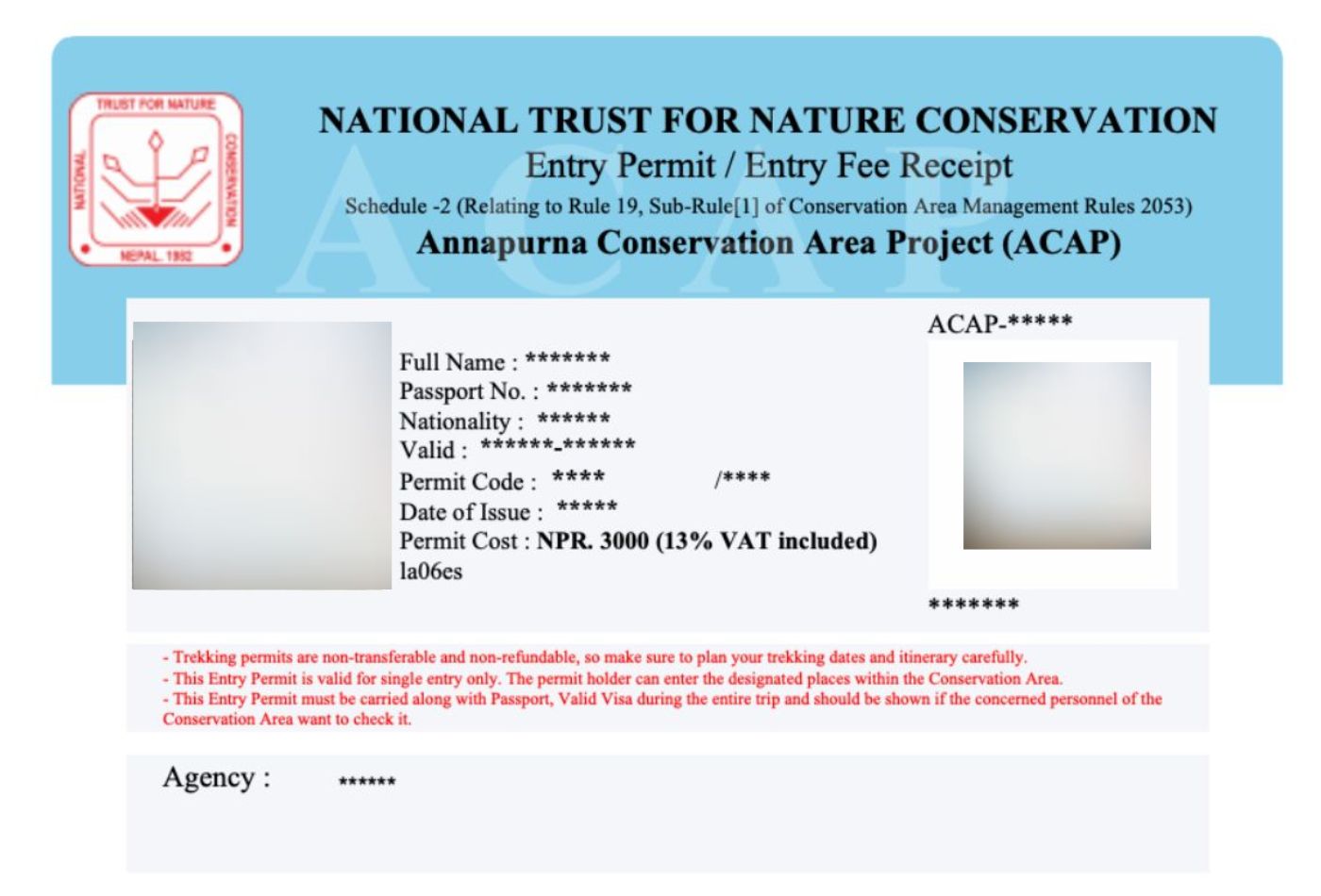 ACAP Permit