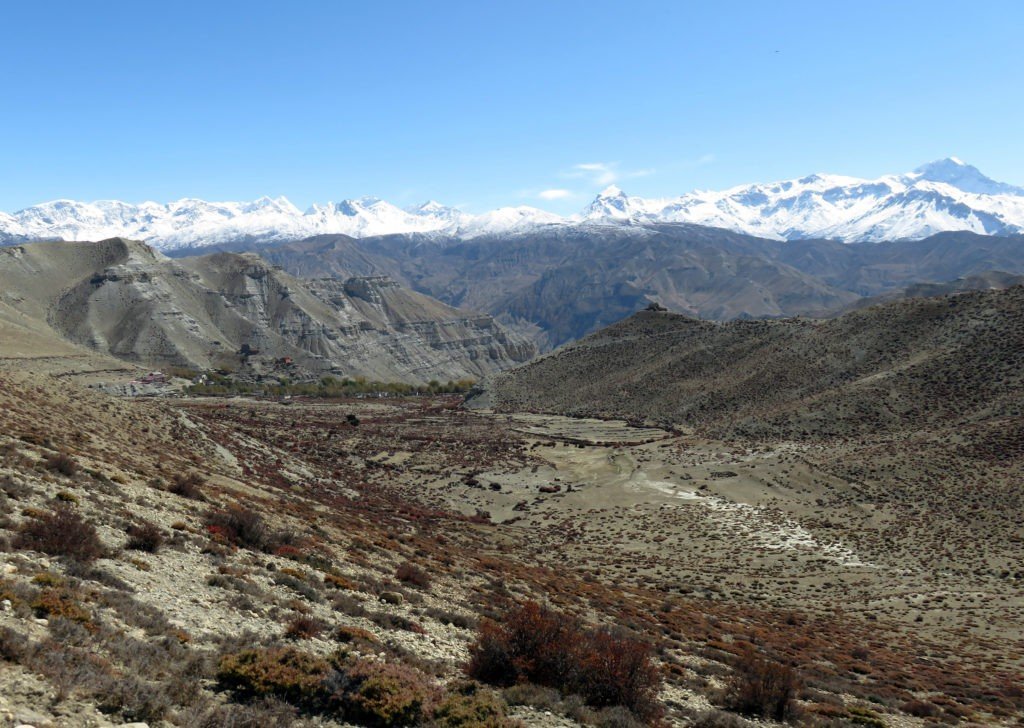 Around Mustang trekking