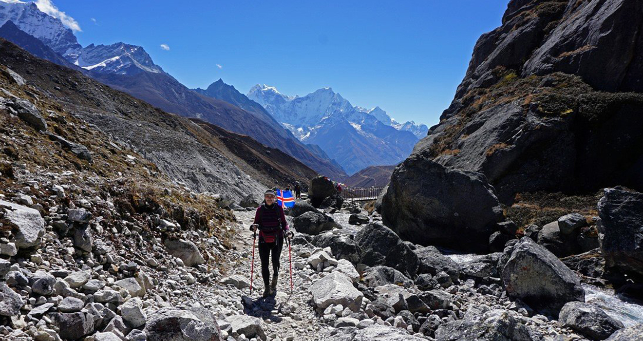 Trekking agency store in nepal