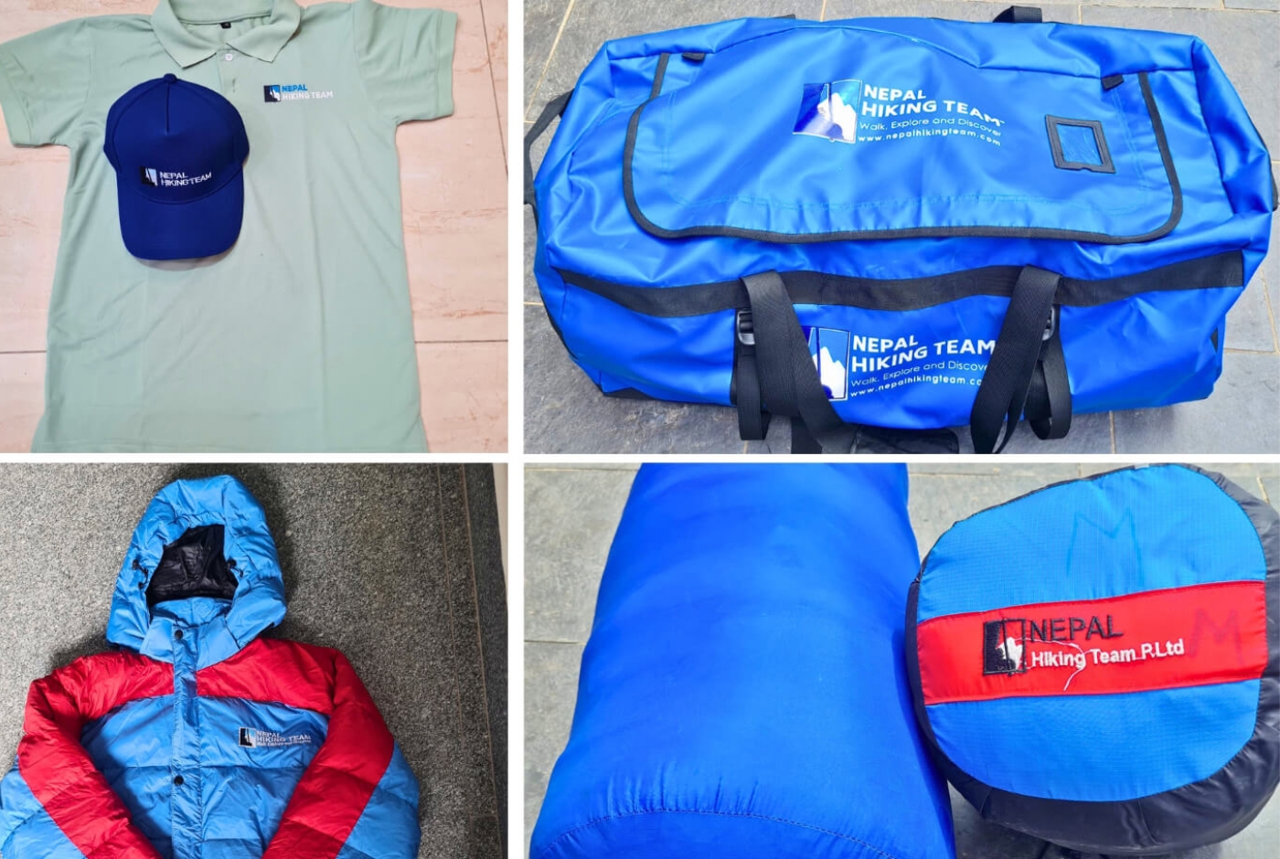 Trekking gears provided by NHT during Annapurna Base Camp Trek