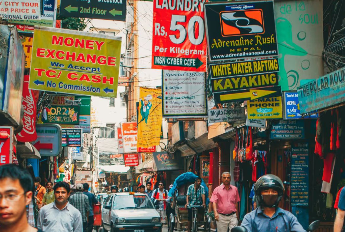 Thamel (location near by Hotel in Kathmandu)