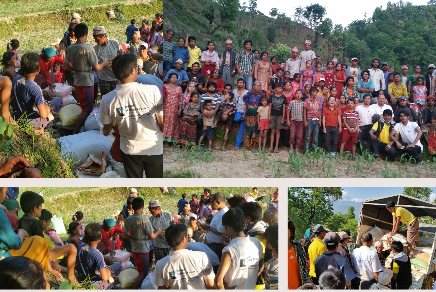 Nepal Hiking Team During Earthquake 2015
