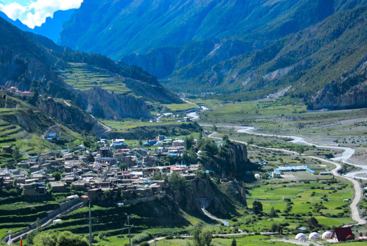 Manang Valley View