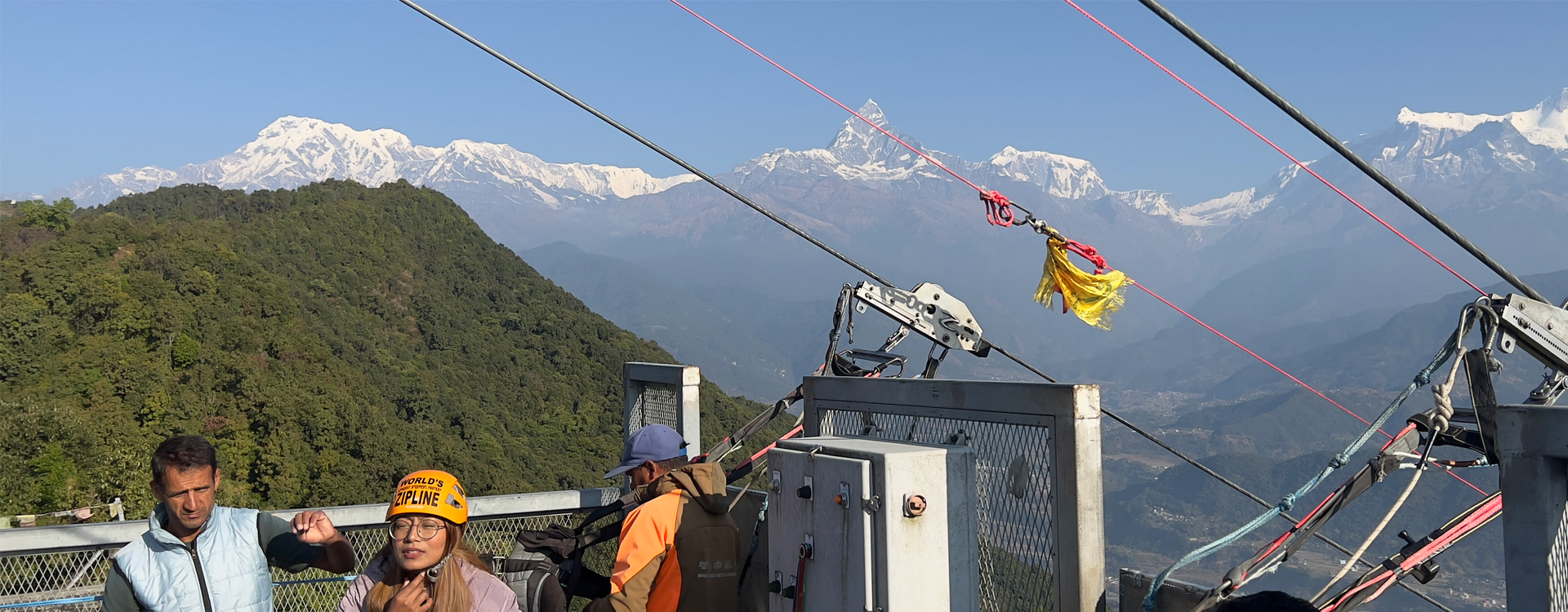 Zip Flyer Experience the newely opened adventure in Pokhara
