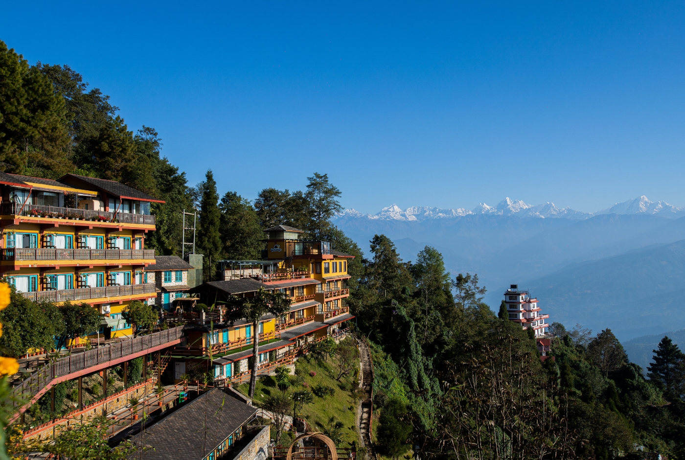 Nagarkot Morning Mounatin view