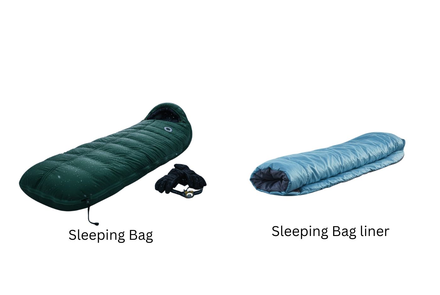 Sleeping bag rated  10 to  15 degrees and lightweight liner for Annapurna Base Camp Trek