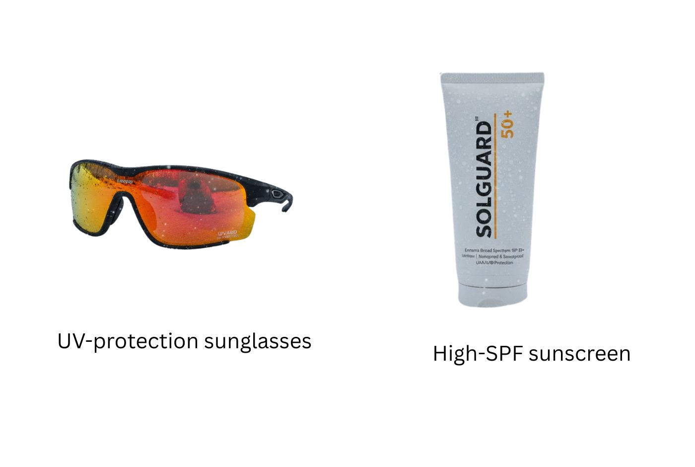 UV-protection sunglasses and high-SPF sunscreen recommended for Manaslu Circuit Trek high altitude sun exposure