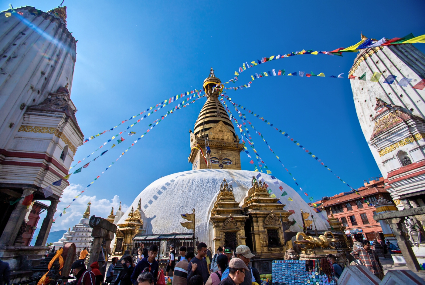 Monkey temple or Syambhunath