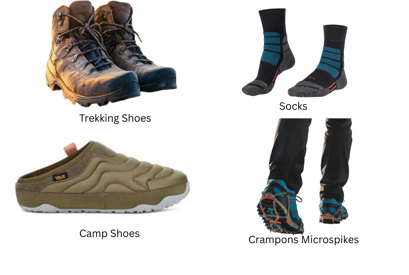Essential Foot wear for Everest Base Camp trail